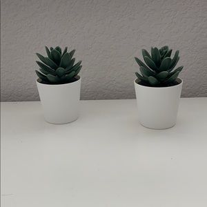 Decorative fake plants